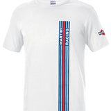 T-Shirt Martini Big Stripes White