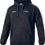 Hoodie Martini Big Stripes Black