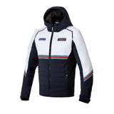 Winter Jacket Sparco Martini Racing Blue/White