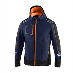 Jacket Softshell Sparco Tech Blue/Orange