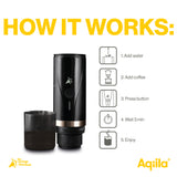 Aqiila Coffeebird – Portable espresso machine