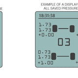 Air Pressure Gauge + Dual Pyrometer HIPREMA 4 IR+Probe