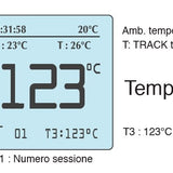 Air Pressure Gauge + Dual Pyrometer HIPREMA 4 IR+Probe