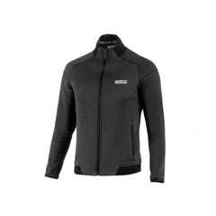 Sweatshirt Sparco Full zip Black