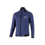Sweatshirt Sparco Full zip Blue