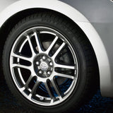 Sparco 5 Valve Caps Aluminum Black