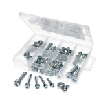 Assortment box of Allen screws and nuts M5-M8