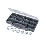 Assortment box with 10-25mm hose clamps 60pcs