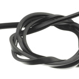 Bottom edge rubber moulding