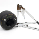Tyre dismounting tool, folding RR