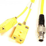 Temperature sensor cable AIM Yellow/yellow for My5/6 2T
