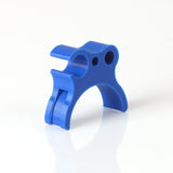 Holder for fuel hose and throttle cable blue