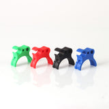 Holder for fuel hose and throttle cable blue