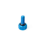 Screw for tyre lock Aluminium Blue 12 pcs
