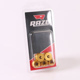 Aluminium Washer Countersunk 6x18mm Gold 10-Pack