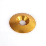 Aluminium Washer Countersunk 8x34mm Gold 10-Pack