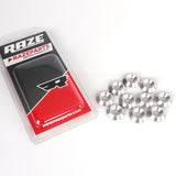 Aluminium Washer Countersunk 6x20mm Silver 10-Pack
