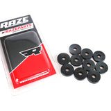 Rubber Washer 6x20mm Black 10-Pack
