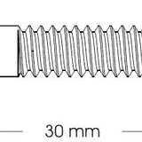 Allen key screw 8x30, counter sunk