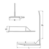 Lift jack quick lift short model - for formula cars