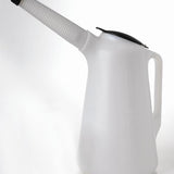 Messuring carafe 5 lit. w. corrugated tube
