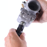 Tool for quick and easy jet change for Dellorto