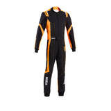 Karting Suit Sparco Thunder Advanced Black/Orange
