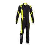 Karting Suit Sparco Thunder Advanced Black/Yellow