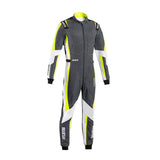 Karting Suit Sparco Kerb Advanced Grey/Yellow