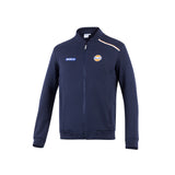 Sweatshirt Sparco Gulf zip Blue