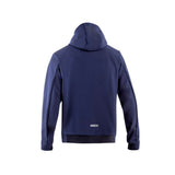 Jacket Hooded Softshell Blue/Black