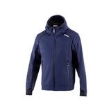 Jacket Hooded Softshell Blue/Black