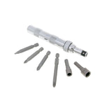 Impact screwdriver set 7 pieces