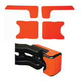 Dekalset FIA Bakbumper KG (Ytterdel) Gul