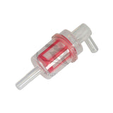 Fuel filter 90 degree angled connection