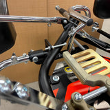 Pedal extension bracket for CRG Black Mirror