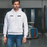 Hoodie Martini Big Stripes White