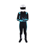 Karting Suit Sparco Thunder Black/Blue